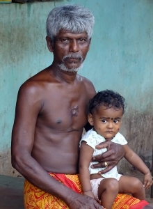 At an Amasebail village